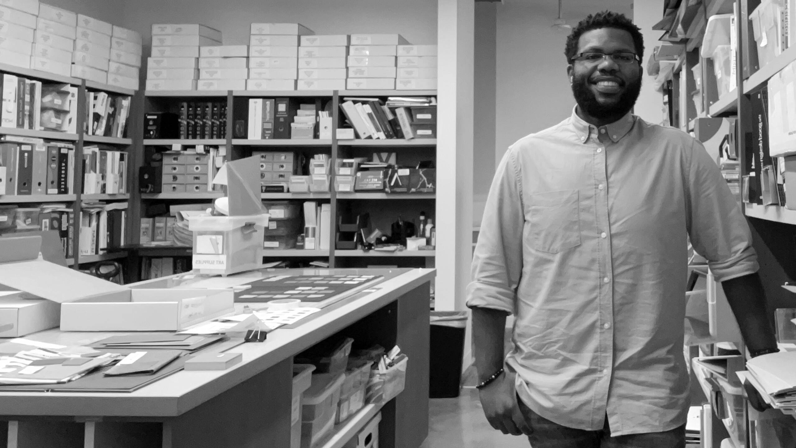 Man in Interiors library