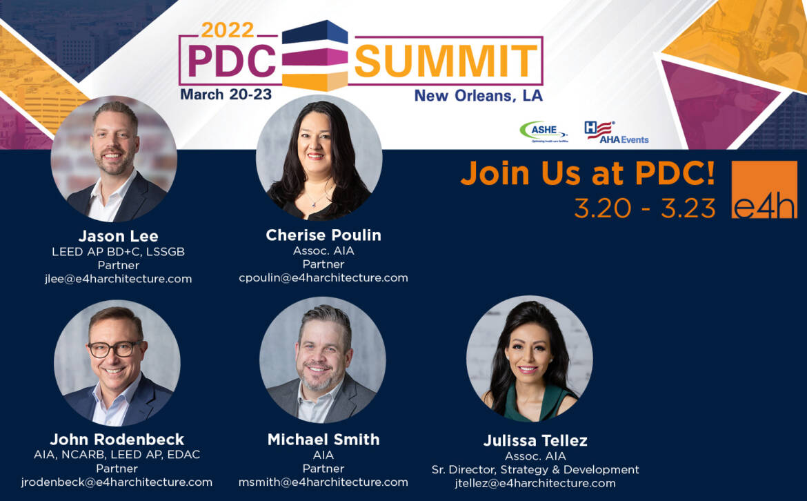 Join Us at the PDC Summit! E4H